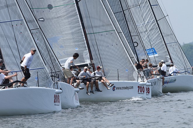 Melges 32 US Starting Line Action - Melges 32 US National Championship 2011 © JOY / IM32CA http://melges32.com/